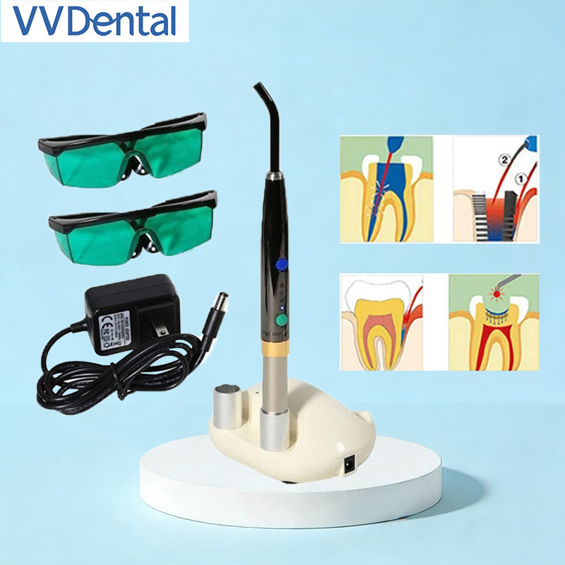 Diode Laser Module - ระบบเลเซอร์ไดโอดทันตกรรมไร้สาย F3WW ปากกาเลเซอร์รักษาแบบใช้แสง สำหรับเนื้อเยื่ออ่อนในช่องปาก ไฟผ่าตัดสำหรับงานปริทันต์และรากฟัน