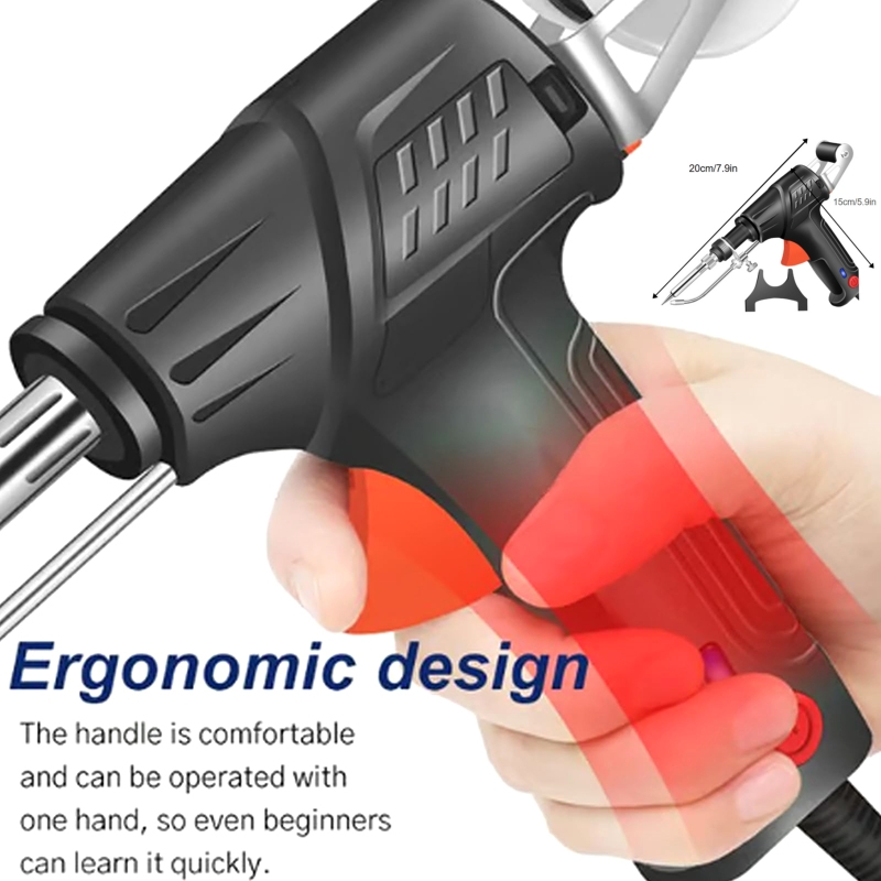 Industrial Laser Welding Machine Hand Held - เครื่องเชื่อมเลเซอร์แบบมือถือ 220V ชุดหัวแร้งบัดกรีอเนกประสงค์ เครื่องเชื่อมโลหะแบบมีสายอัตโนมัติ อุปกรณ์ซ่อมแซม DIY