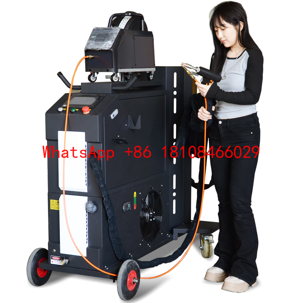 Industrial Laser Welding Machine Hand Held - เครื่องเชื่อมเลเซอร์ไฟเบอร์แบบระบายความร้อนด้วยน้ำ 3000W สำหรับงานหนัก สำหรับการผลิตในอุตสาหกรรม เครื่องเชื่อมโลหะแบบมือถือ CNC