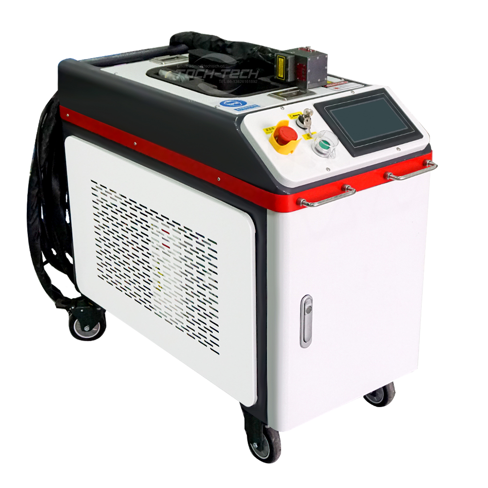 Industrial Laser Rust Removal Machine - เครื่องทำความสะอาดด้วยเลเซอร์พัลส์แบบมือถือคุณภาพสูง 200w 300w 500W สำหรับกำจัดสนิม ทำความสะอาดสี
