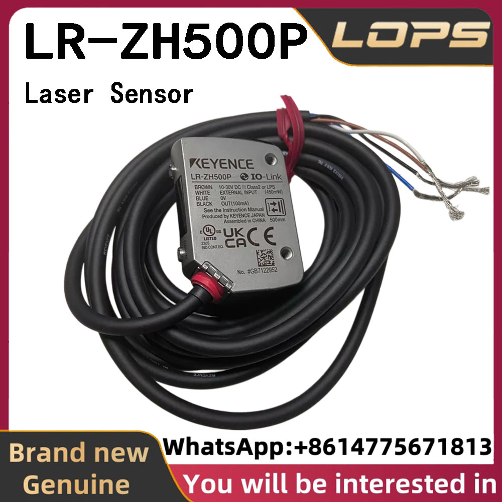 Industrial Laser Brands - เซ็นเซอร์เลเซอร์ KEYENCE รุ่น LR-ZH500P ของแท้ใหม่เอี่ยม เหมาะสำหรับอุปกรณ์อุตสาหกรรมอัตโนมัติ