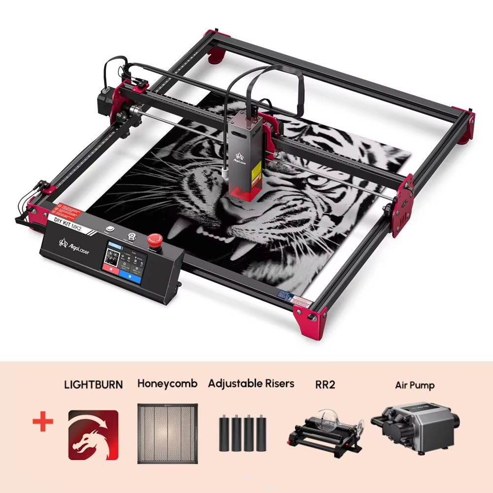 Industrial Laser Table - ชุดอุปกรณ์ Algolaser DIY KIT MK2 เครื่องตัดเลเซอร์