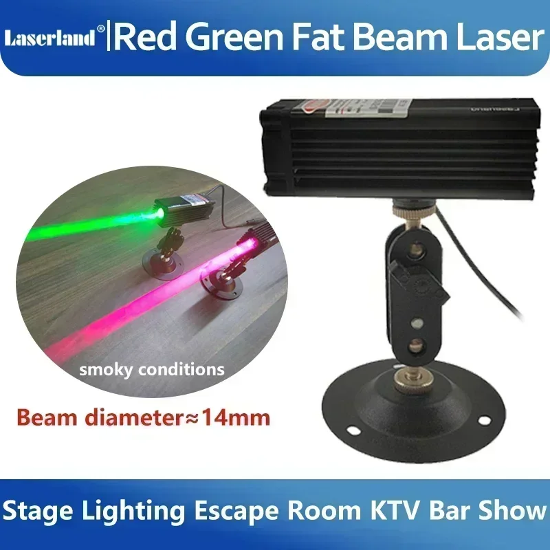 Industrial Laser Module - 650nm 520nm สีแดงสีเขียว Dot FAT Beam