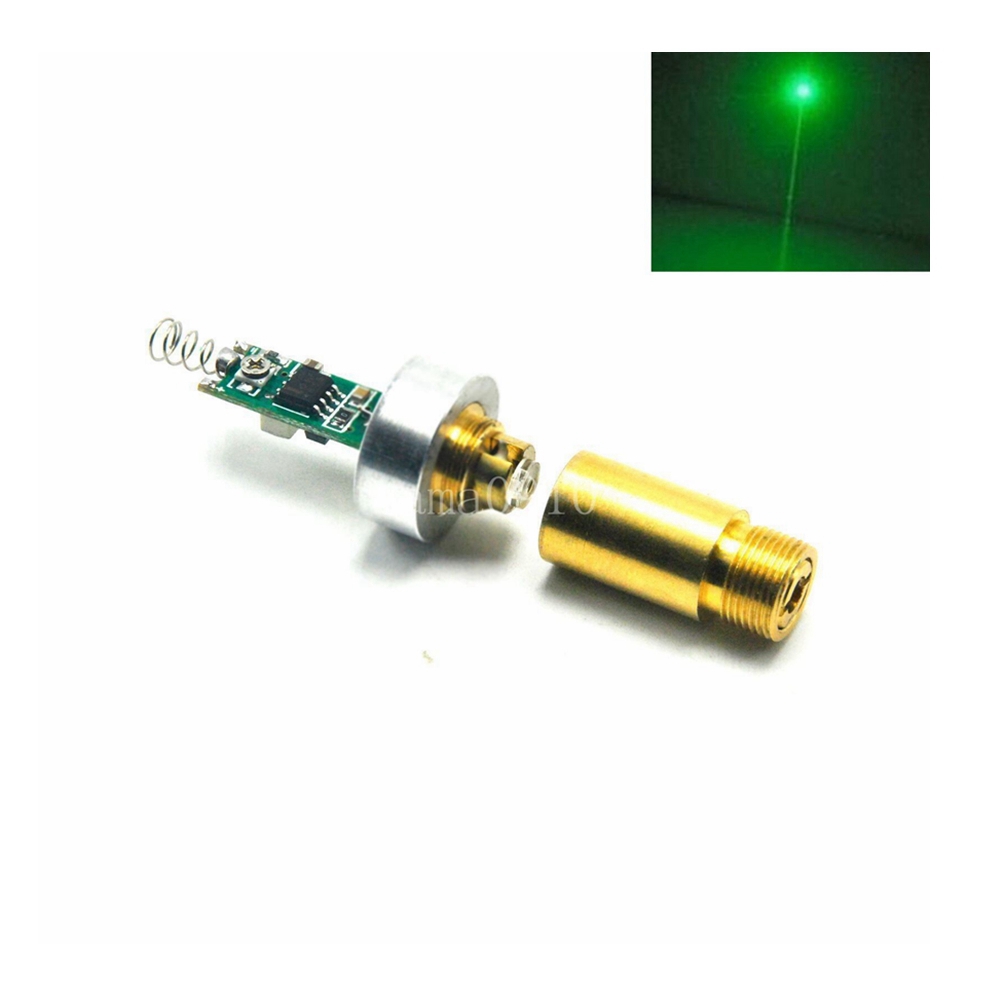Industrial Laser Module - อุตสาหกรรม 532nm 50 มิลลิวัตต์/100 มิลลิวัตต์/200 มิลลิวัตต์เลเซอร์สีเขียวโมดูลไดโอดอลูมิเนียมฮีทซิงค์ไดร์เวอร์&สปริง