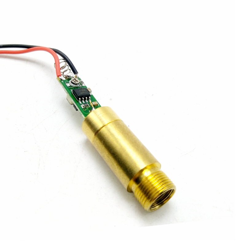 Industrial Laser Module - อุตสาหกรรม/ห้องปฏิบัติการ 30 มิลลิวัตต์ 532 นาโนเมตรโมดูลเลเซอร์ไดโอดจุดสีเขียว 3.7-4.2V