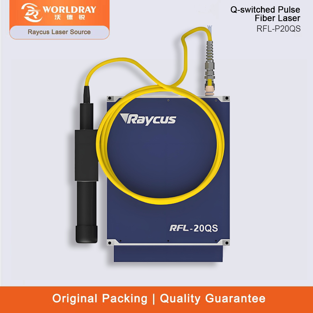 Fiber Laser Source 20W - แหล่งกำเนิดเลเซอร์ไฟเบอร์แบบพัลส์ Q-switched รุ่น Raycus 20W RFL-P20QS