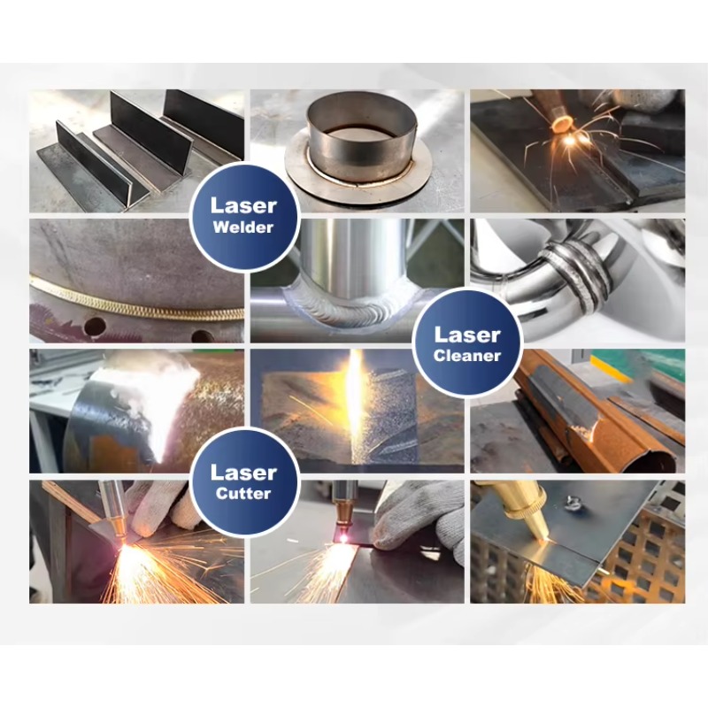 เครื่องเชื่อมไฟเบอร์เลเซอร์แบบ - Industrial Laser Welding Machine Hand Held บทวิจารณ์และราคา