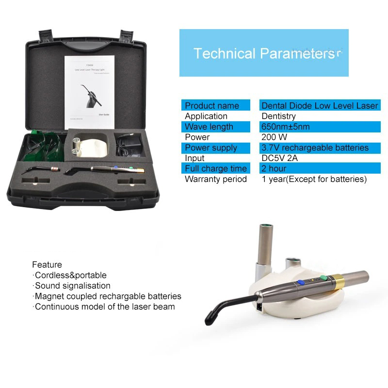 ระบบเลเซอร์ไดโอดทันตกรรมไร้สาย - Diode Laser Module บทวิจารณ์และราคา