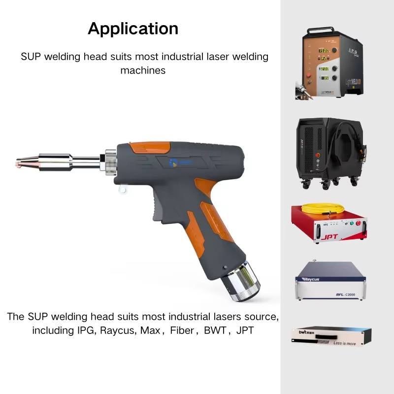 อะไหล่เครื่องเลเซอร์ไฟเบอร์แบบ - Industrial Laser Welding Machine Hand Held บทวิจารณ์และราคา