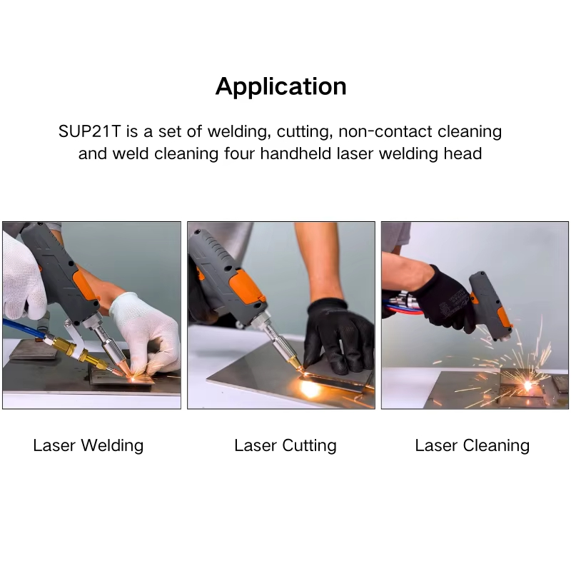 อะไหล่เครื่องเลเซอร์ไฟเบอร์แบบ - Industrial Laser Welding Machine Hand Held บทวิจารณ์และราคา