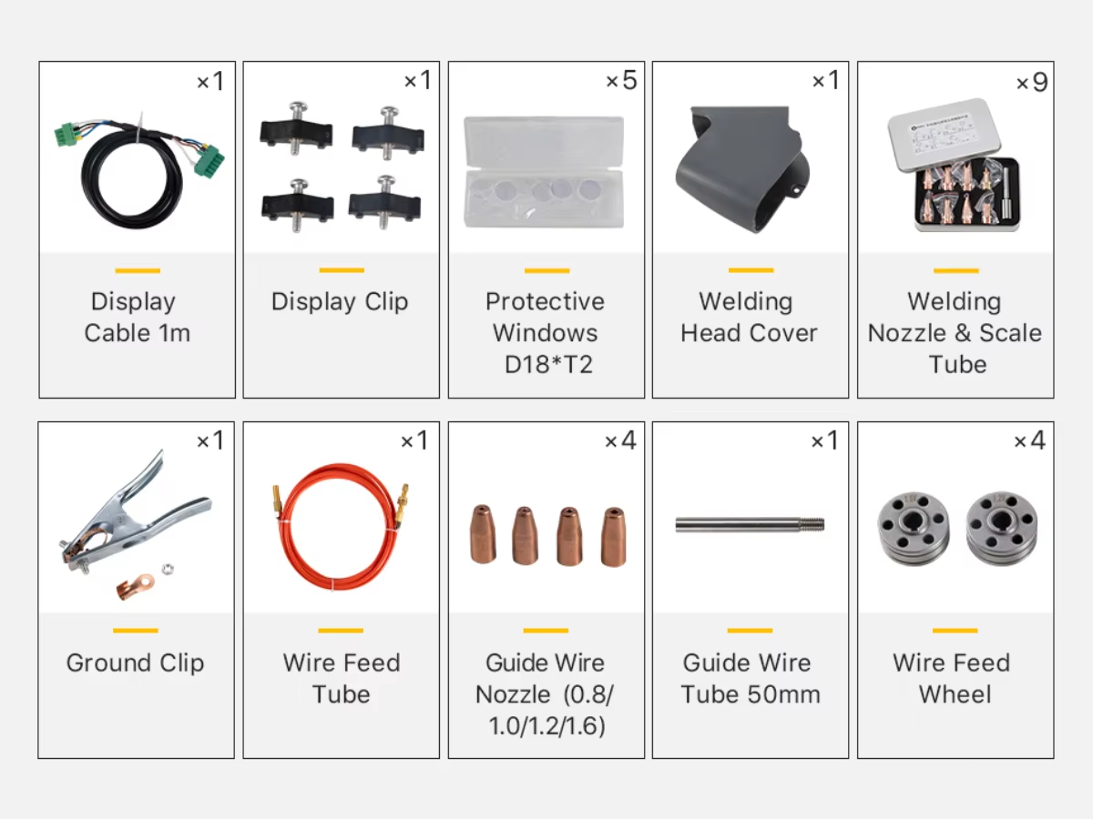 อะไหล่เครื่องเลเซอร์ไฟเบอร์แบบ - Industrial Laser Welding Machine Hand Held บทวิจารณ์และราคา