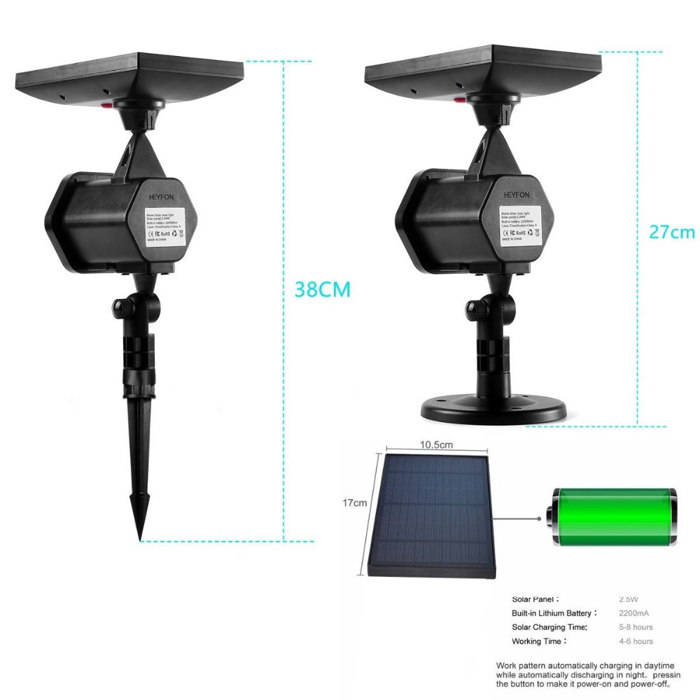 ไฟ LED พลังงานแสงอาทิตย์ 6W สำ - Industrial Laser Projector บทวิจารณ์และราคา