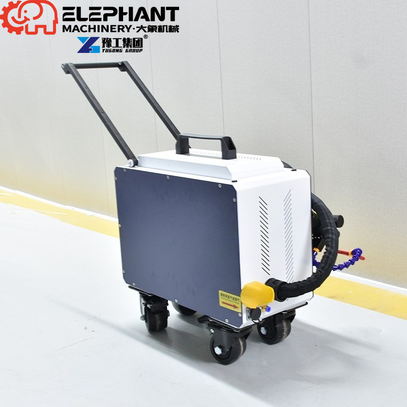 เครื่องทำความสะอาดไฟเบอร์เลเซอ - Industrial Laser Rust Removal Machine บทวิจารณ์และราคา