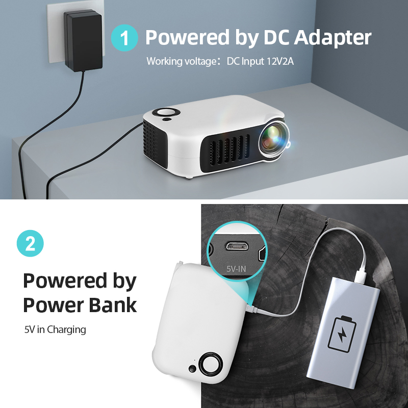 A2000 มินิโปรเจคเตอร์แบบพกพา L - Industrial Laser Projector บทวิจารณ์และราคา