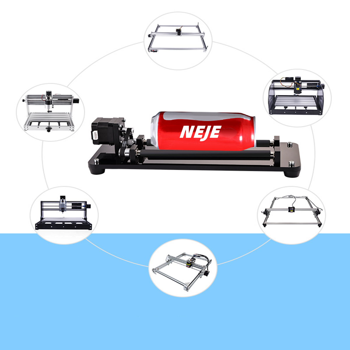 แท่นหมุนสำหรับเครื่องแกะสลัก N - Industrial Laser Table บทวิจารณ์และราคา
