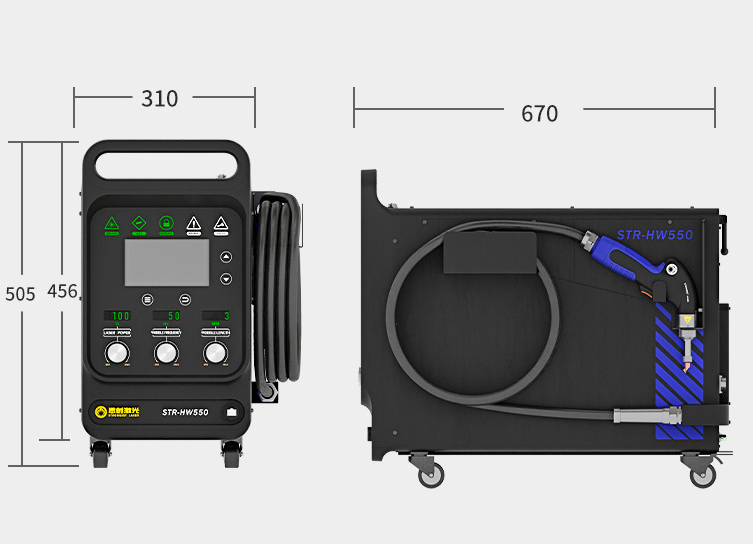 เครื่องเชื่อมเลเซอร์แบบมือถืออ - Industrial Laser Welding Machine Hand Held บทวิจารณ์และราคา