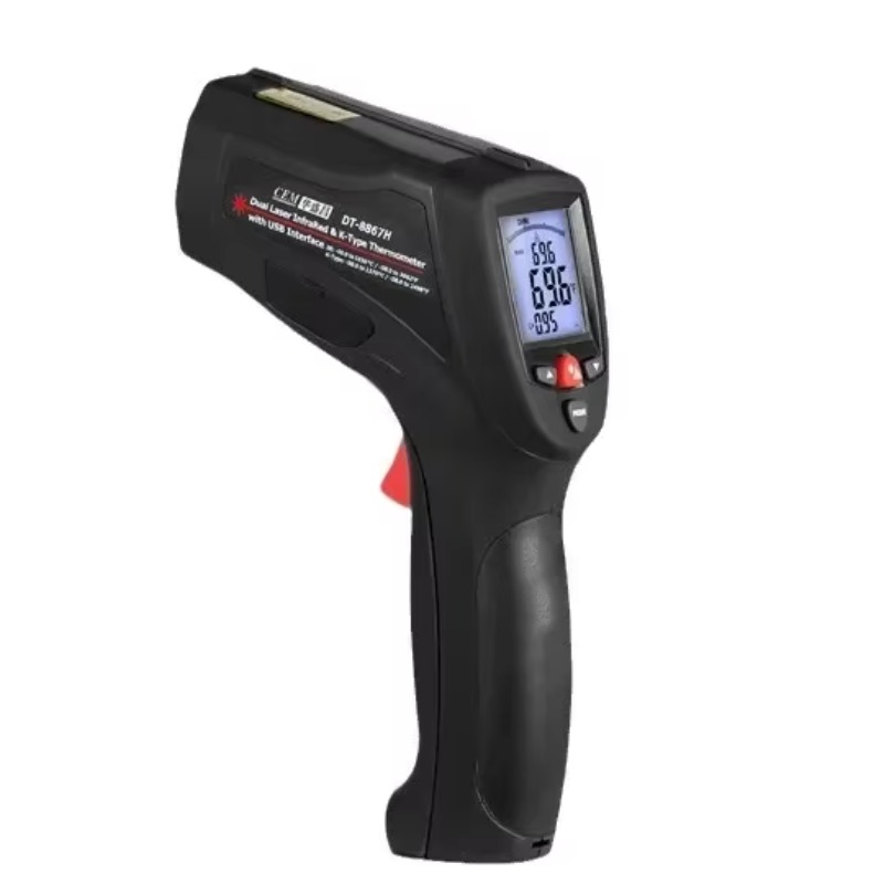 เครื่องวัดอุณหภูมิอินฟราเรดแบบ - Industrial Laser Thermometer บทวิจารณ์และราคา