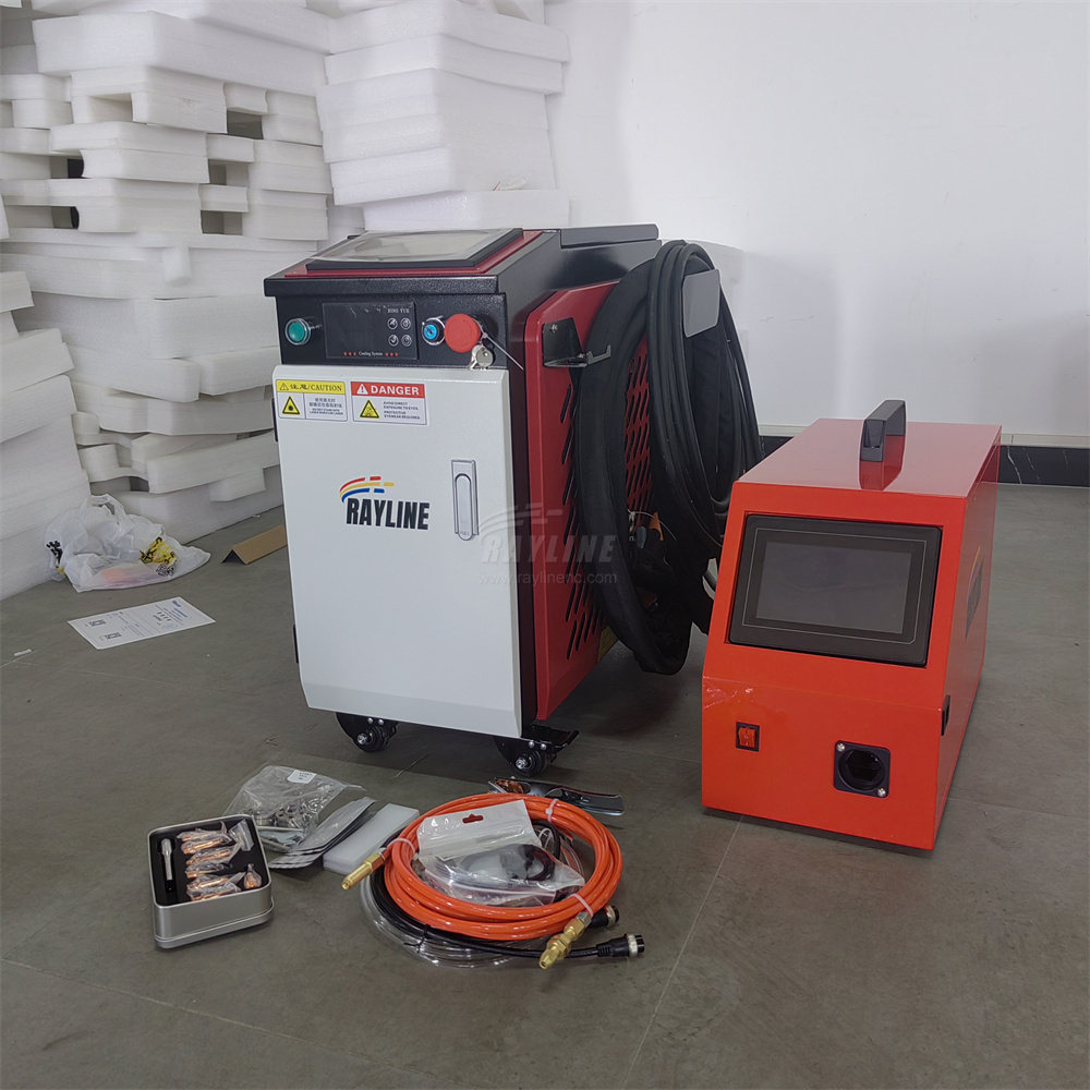 เครื่องเชื่อมเลเซอร์แบบพกพาขนา - Industrial Laser Welding Machine Hand Held บทวิจารณ์และราคา