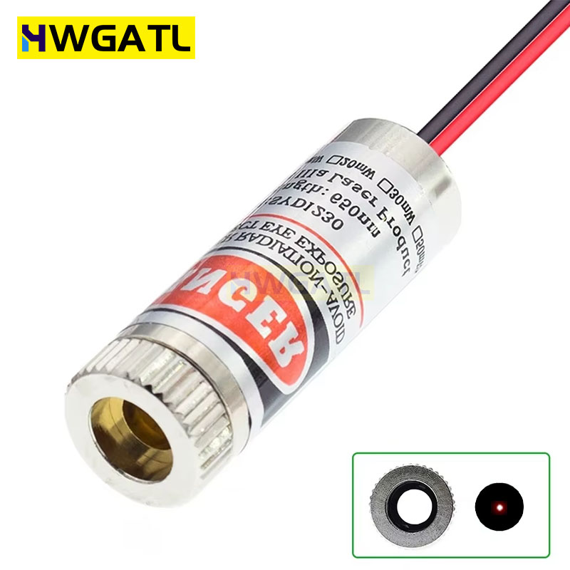 650nm 5mW จุดสีแดง/สาย/โมดูลเล - Industrial Laser Module บทวิจารณ์และราคา