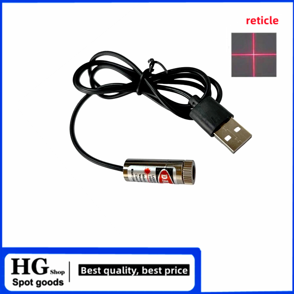 หัวเลเซอร์โฟกัสสีแดงปรับได้12ม - Industrial Laser Module บทวิจารณ์และราคา