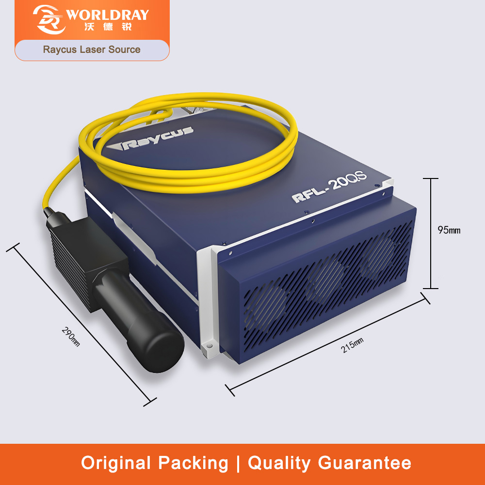 แหล่งกำเนิดเลเซอร์ไฟเบอร์แบบพั - Fiber Laser Source 20W บทวิจารณ์และราคา