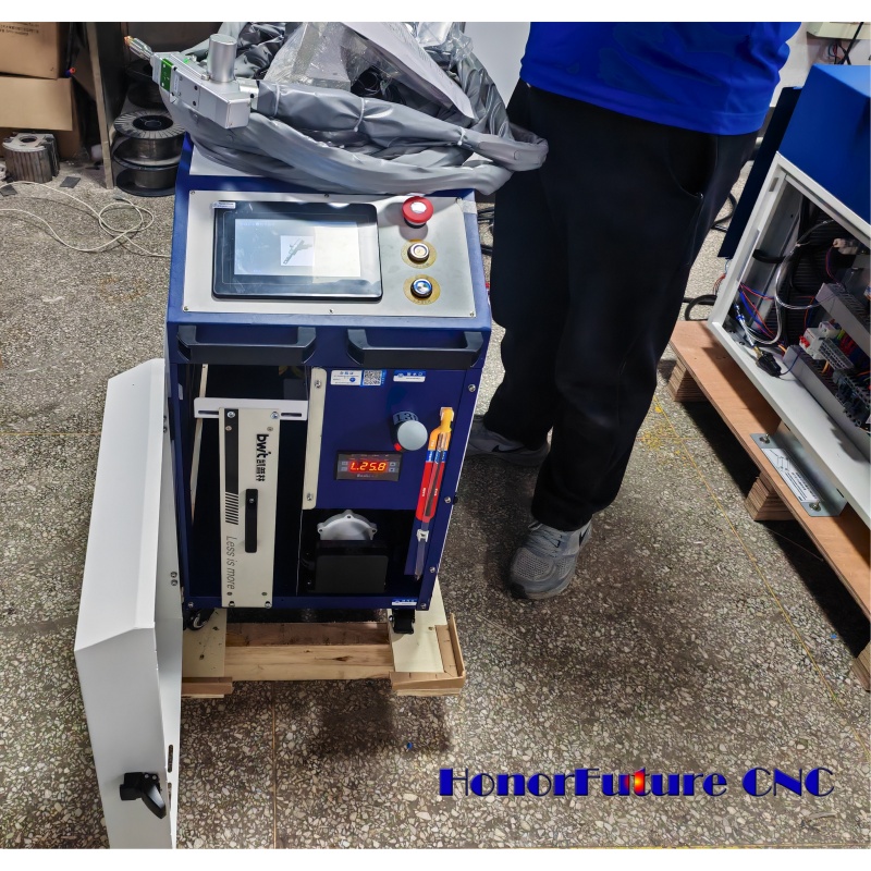 เครื่องทำความสะอาดไฟเบอร์เลเซอ - Industrial Laser Rust Removal Machine บทวิจารณ์และราคา